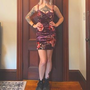 Charlotte Russe Velvet Dress